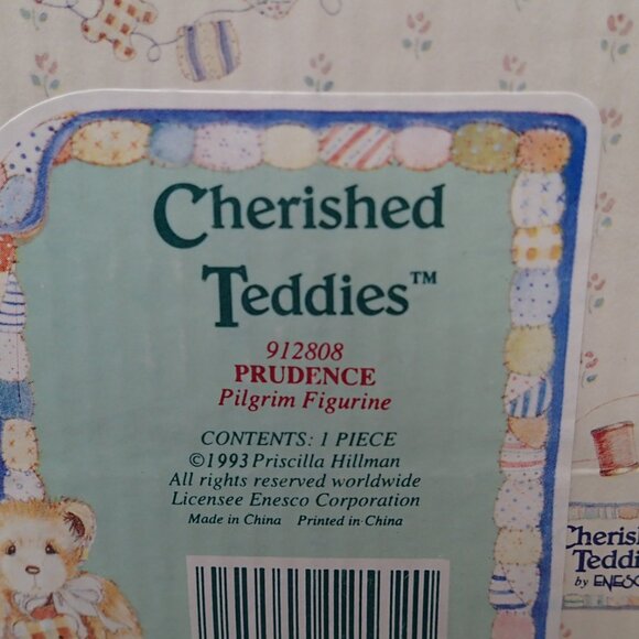Cherished Teddies Prudence Pilgrim Figure - Picture 5 of 5